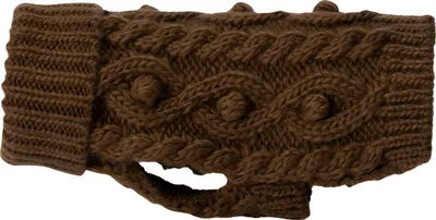 Produktbild von PAIKKA Hunde Strickpullover "Handmade Knit Sweater" camel, Rückenlänge: 20 cm