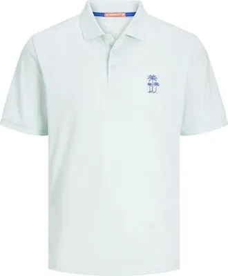 Image de Jack & Jones Palm Dut Polo à manches courtes Blanc M Hommes Blanc M