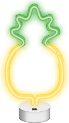 Image de Forever Light Néon à base de LED ANANAS jaune vert NNE05