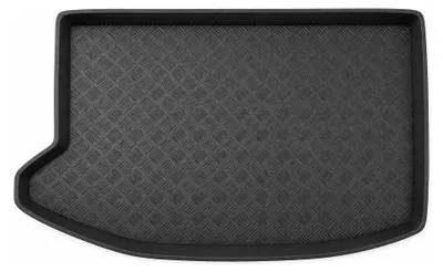 Produktbild von Kofferraumwanne für Kia e-Soul II 2020- (variabler Ladeboden, oberer Ladeboden) – Schwarz, passgenau