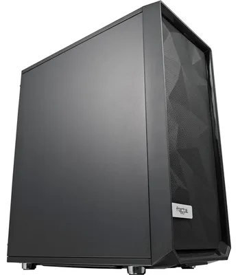 Produktbild von Fractal Design Meshify C, Midi Tower, PC, Schwarz, ATX, ITX, micro ATX, 17 cm, 31,5 cm
