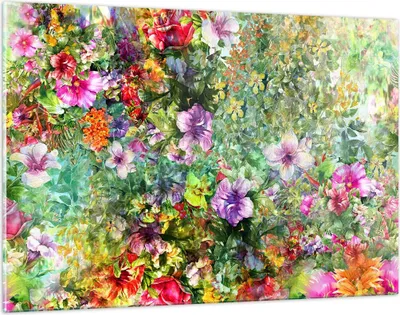Produktbild von Bilder auf glas - blume sommer natur - 120x80cm - Glasbilder - Wandbilder - Kunstdruck - zum Aufhängen bereit - Wanddekoration aus Glas - Glas Bilder - Wandbild auf Glas - Einteilig - GAA120x80-3842