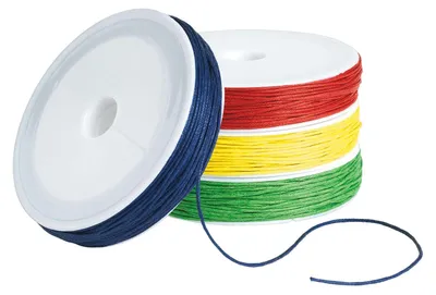 Image de Colorations - Cordon en coton ciré, 4 x 25 mètres