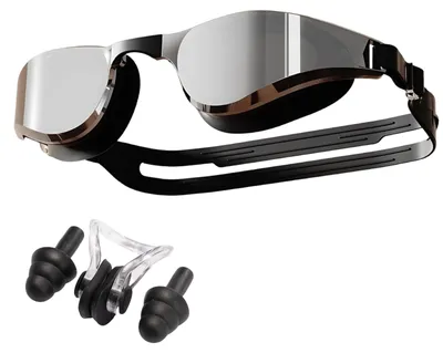 Image de Lunettes de natation correctrices, avec correction de -2.0 à -6.0, anti-buée et protection UV