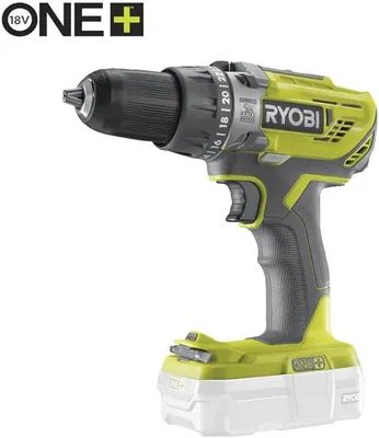 Immagine prodotto di trapano avvitatore a percussione a batteria brushless 'r18pd3-220s' ryobi 18v 2,0ah