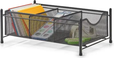 Produktbild von Schreibtisch Organizer Mesh Schwarz ZELLER Present