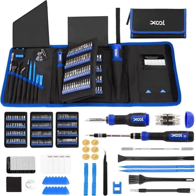 Produktbild von XOOL 200 in 1 Feinmechaniker Schraubendreher Set Magnetisch Mini Werkzeug Reparatur für Computer iphone ipad PS4 Xbox