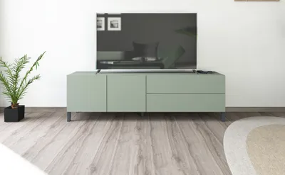 Produktbild von Sophia Lowboard 152 cm mit Metallfüßen salbei