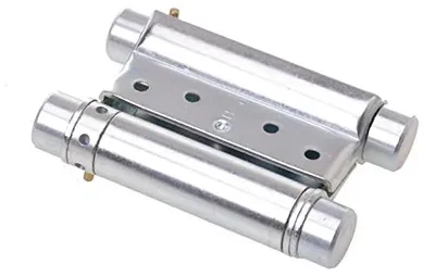 Produktbild von Aqbau Pendeltürscharnier 75 mm, silberfarben verzinkt – Schwingtürband