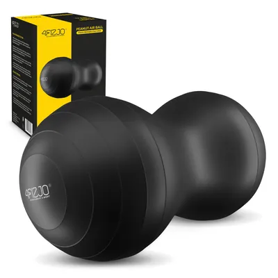 Produktbild von 4FIZJO Gymnastikball Peanut, Erdnussball für Fitness & Reha, schwarz