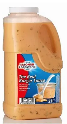 Produktbild von The Real Burger Sauce Süß­saure Würzsauce mit Gurkenstückchen 2000ml
