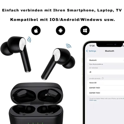 Produktbild von Kopfhörer Bluetooth Kabellos für Samsung Galaxy S26 S25 S24 S23 Plus Ultra Edge