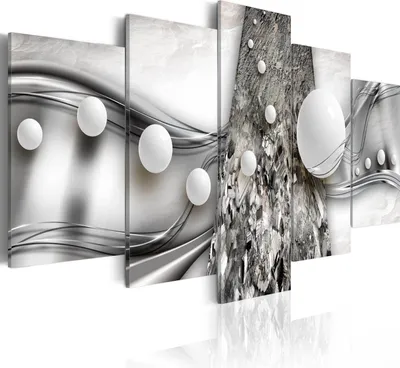 Produktbild von Leinwandbilder 200x100 cm a-A-0102-b-n Vlies Leinwandbild 5 tlg Kunstdruck modern Wandbilder XXL Wanddekoration Design Wand Bild ABSTRAKT