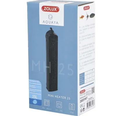 Immagine prodotto di ZOLUX Mini riscaldatore 25W fino a 25l nero, Z336143