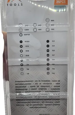 Produktbild von Schraubenzieher 24-teiliges Set mit Bits