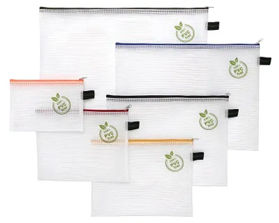 Image de FolderSys 40600-94 FolderSys Reißverschlussbeutel je 1x A6, B6, A5, B5, A4, B4