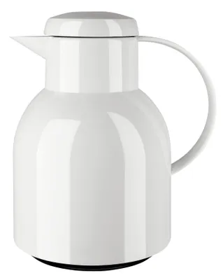 Produktbild von emsa Isolierkanne SAMBA 1 Liter QuickPress, Farbe Weiß