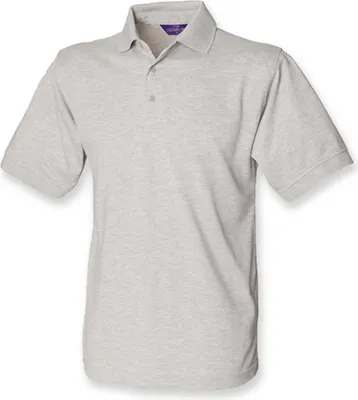 Immagine prodotto di Polo Henbury H400 | Uomo 65/35 Classic Piqué - Colore: Heather Grey - Taglia: 3XL