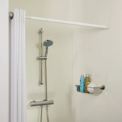 Obrázek produktu pro Sealskin Seallux sprchový závěs 80-130 cm Bílá