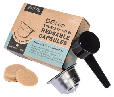 Image de Capsules réutilisables de Sealpod compatibles avec la machine NESCAFÉ® Dolce Gusto® Sealpod Standard Pack