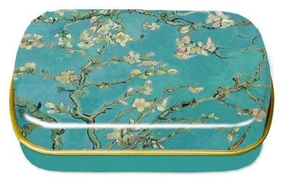 Zdjęcie produktu dla Metalowa puszka Van Gogh Kwiat migdałowca, Fridolin