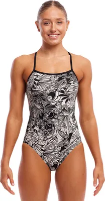 Produktbild von Funkita Single Strap Badeanzug Schwarz AUS 6 Damen Schwarz AUS 6