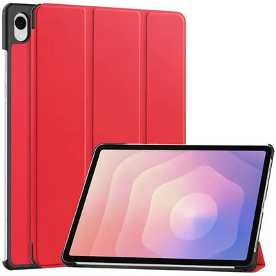 Produktbild von Schutzhülle Case Cover für Samsung Galaxy Tab S11 11" 2025 SM-X736/SM-X730 Smart Cover Magnet Standfunktion Klapphülle Tablet Tasche ROT