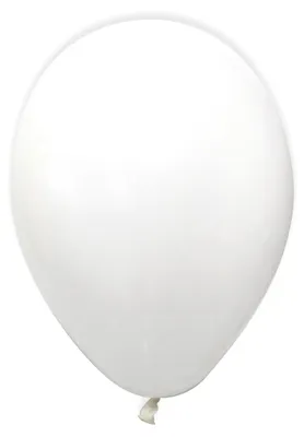 Produktbild von Metallische Party-Luftballons Party-Deko 12 Stück weiss 28cm - Einheitsgröße