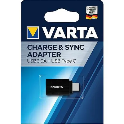 Produktbild von VARTA Charge&Sync Adapter Micro USB - USB Type C 57946101401