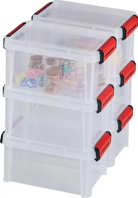 Produktbild von SUNDIS Clip'N Store 6er Set 5l Vorratsdosen mit Deckel
