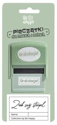 Image de Tampon avec l'inscription « Félicitations ! » - Be-Happy Gifts