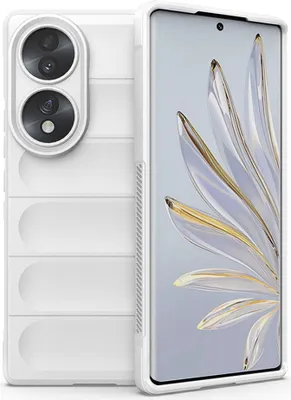 Produktbild von Honor 70 Hülle, Weich TPU Silikon Stossfest Anti-rutsch Schutzhülle für Honor 70 Weiß