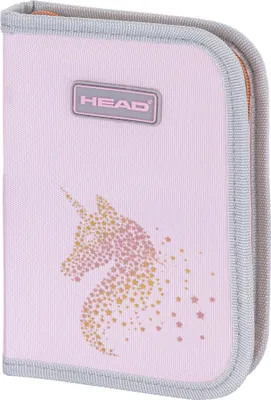 Zdjęcie produktu dla Piórnik dwuklapkowy Jednorożec Rose Gold Astra