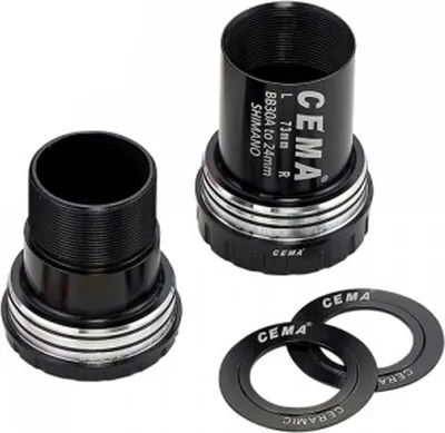 Obrázok produktu pre Cema Bracketas BB30A Interlock Shimano-Keramic-Zwart