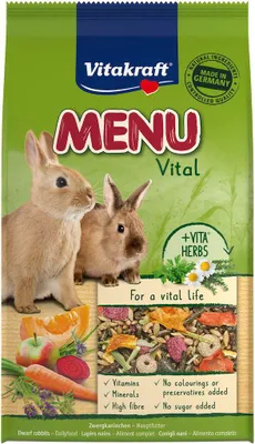 Produktbild von Menü Vital 1 kg Zwergkaninchen Vitakraft