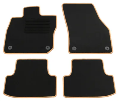 Produktbild von Fußmatten-Set für Seat Ateca 5F KH + Cupra Ateca, 07/2016-, 4-teilig, Schwarz