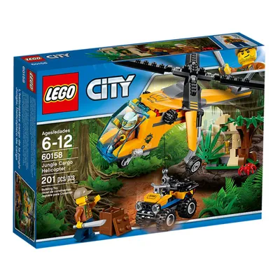 Obrázok produktu pre Lego 60158 Mesto - Nákladná helikoptéra v džungli