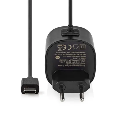 Obrázok produktu pre Nedis WCHAC300ABK, Vnútorný, AC, 5 V, Čierna