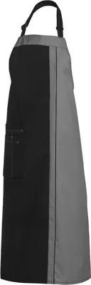Produktbild von Leiber  Latzschürze Farbe schwarz/silber Größe 34, 11/2522/1029