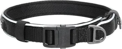 Produktbild von Dogness reflektierende Leine, S, schwarz
