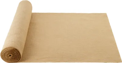 Imagen del producto de Rollo de tela de yute natural, 40" x 150 pies y 50 x 50 de alta densidad, ideal para proyectos de bricolaje, bodas, jardinería y protección de árboles