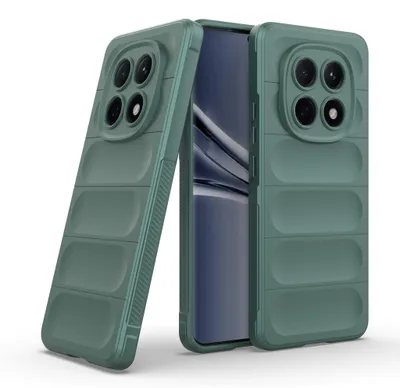 Produktbild von Handy Hülle für Xiaomi Redmi Note 15 5G Grip Case Cover Schutzhülle Softgrip Farbe: Grün