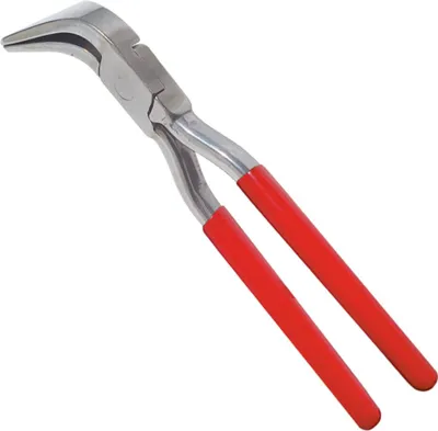 Produktbild von STUBAI Falzzange 45° gebogen, Rostfrei, mit eingelegtem Gewerbe - 60mm - 282161