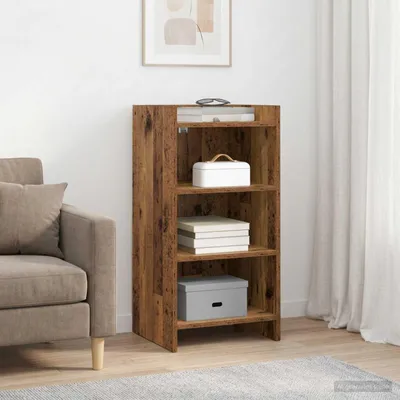 Zdjęcie produktu dla Komoda vidaXL z drewna postarzanego 40 x 36 x 80 cm z płyt drewnopochodnych