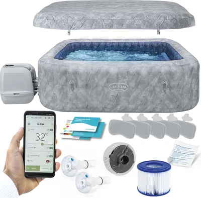 Produktbild von Bestway Whirlpool LAY-Z-SPA San Francisco HydroJet Pro App Steuerung 7 Personen 6001Q
