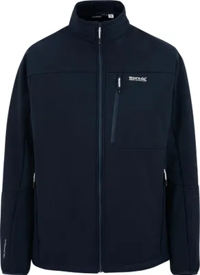 Image de Regatta - Veste Softshell "Mountdale" pour hommes RG12112 (M) (Bleu marine foncé)