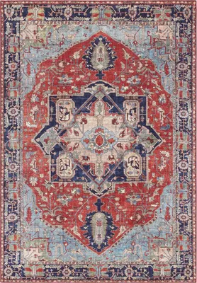 Zdjęcie produktu dla Czerwony dywan klasyczny, Hamadan 200x290 cm