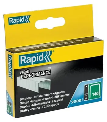 Image de Agrafes Rapid Isaberg 140 / 12 L 004 Paquet = 2000 pièces Isaberg type 140 - 11912331