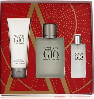 Produktbild von Armani Giorgio Acqua di Gio Pour Homme EDT 100 ml + EDT 15 ml + SG 75 ml (man)