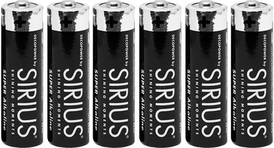 Produktbild von Sirius DecoPower Batterie AA 6 Stück